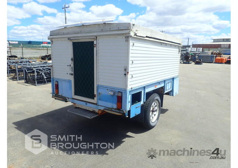 Buy Used CUSTOM BUILT SINGLE AXLE POP UP CAMPER Camper Trailers in