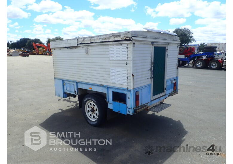 Buy Used CUSTOM BUILT SINGLE AXLE POP UP CAMPER Camper Trailers in