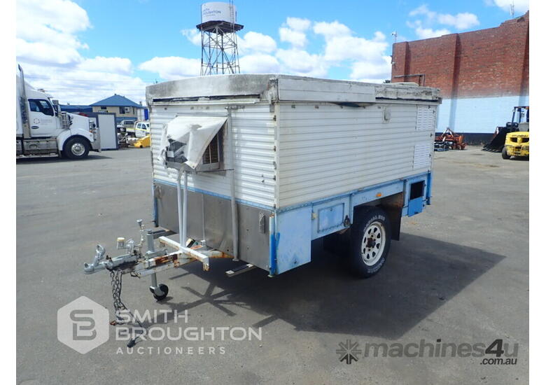 Buy Used CUSTOM BUILT SINGLE AXLE POP UP CAMPER Camper Trailers in