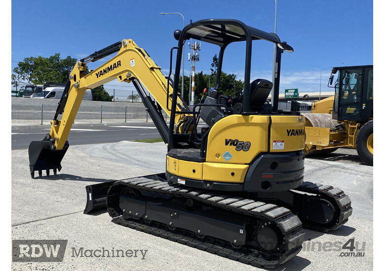 caption Yanmar VIO50-6 Excavator