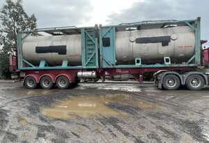 Custom Made ISO 20' food transport Tanker