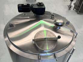 3000Lt Jacket Mixing Tank - picture0' - Click to enlarge