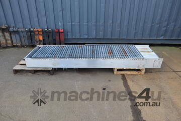 Motorised Transfer Roller Conveyor - 2.38m Long