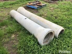 4x Concrete Pipe, 2.5m Length, 35cm Wide - picture0' - Click to enlarge