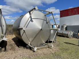 Stainless Steel Mixing Tank. - picture0' - Click to enlarge