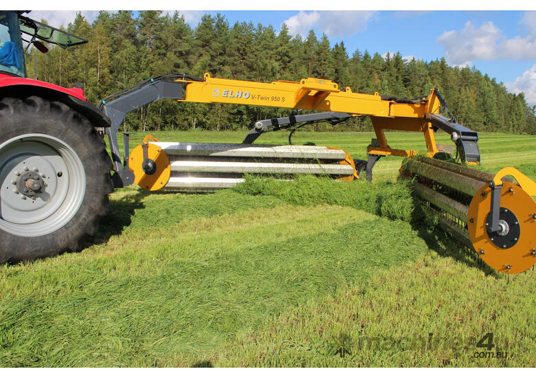 caption Elho V-TWIN 950S Rakes/Tedder Hay/Forage Equip