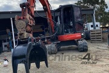 Roo Attachments 5T Hydraulic Grab Komatsu