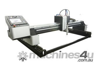 LINIA 2 IN 1 ECONOMICAL 2.5 x 6M GANTRY CNC PLASMA & ETCHING CUTTING MACHINE | DUAL SERVO DRIVE