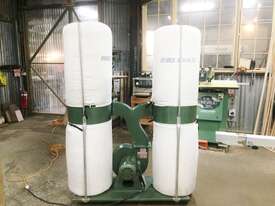 Dust extractor 3HP 2 bag - picture0' - Click to enlarge