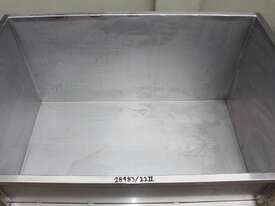 Stainless Steel Trolley Bin. - picture2' - Click to enlarge