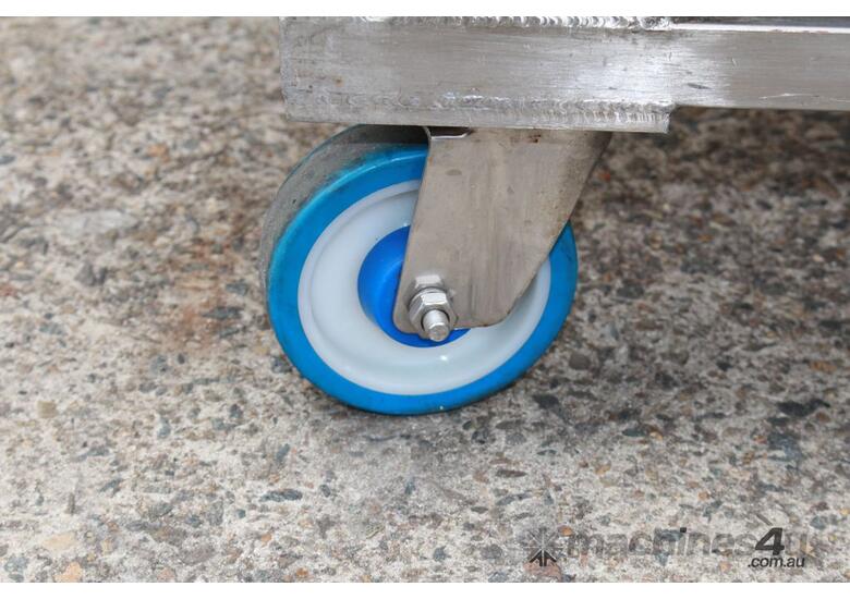 Stainless Steel Trolley Bin.