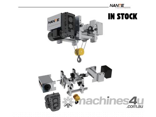 Nante NHA Series Wire Rope 10T Hoist & Trolley - Exclusive Distributor