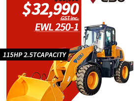 EBU Wheel Loader 115HP: inc 4 FREE Attachments! - picture0' - Click to enlarge