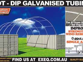  20ft Container Shelter with End Wall - picture0' - Click to enlarge