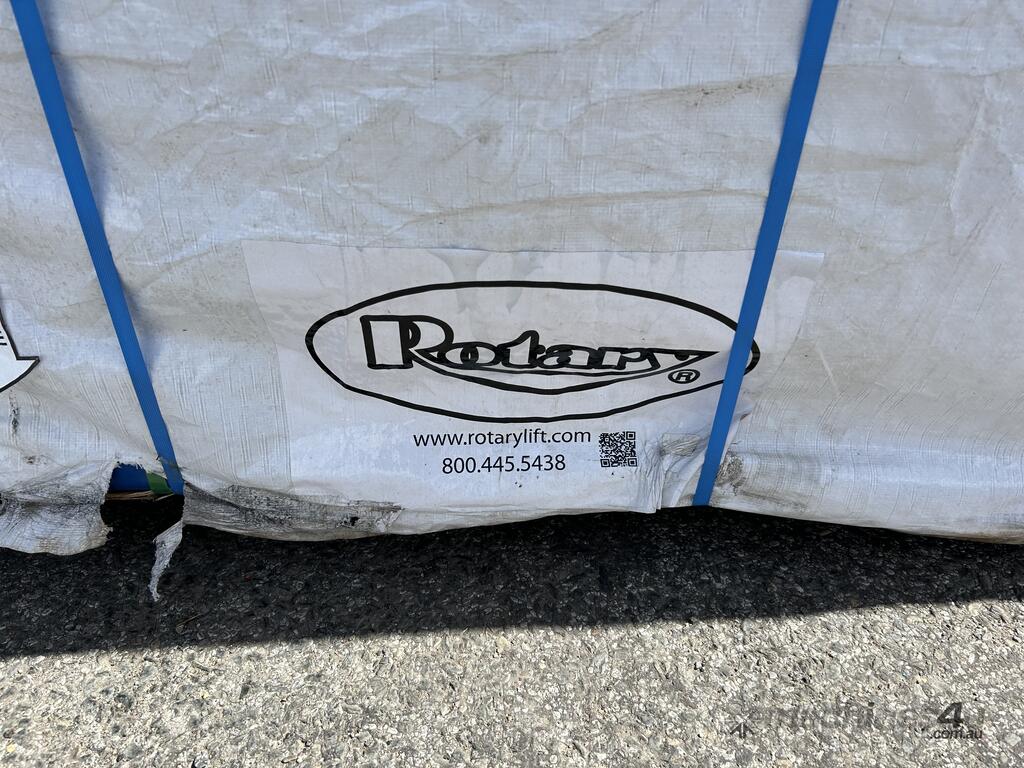 New NEW SM14L Rotary Long Body 4 Post Hoist plus 2 x 4RJ7100Y Rotary