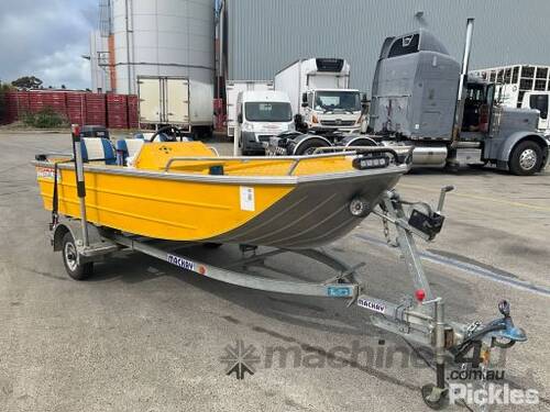 Stacer Side Console Aluminium Boat