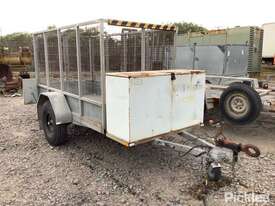 1997 Homemade Single Axle Cage Trailer - picture0' - Click to enlarge