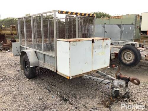 1997 Homemade Single Axle Cage Trailer