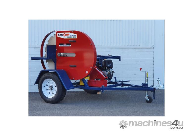 New SAWQUIP Firewood Processing Towable Bench Saw 900mm Blade with