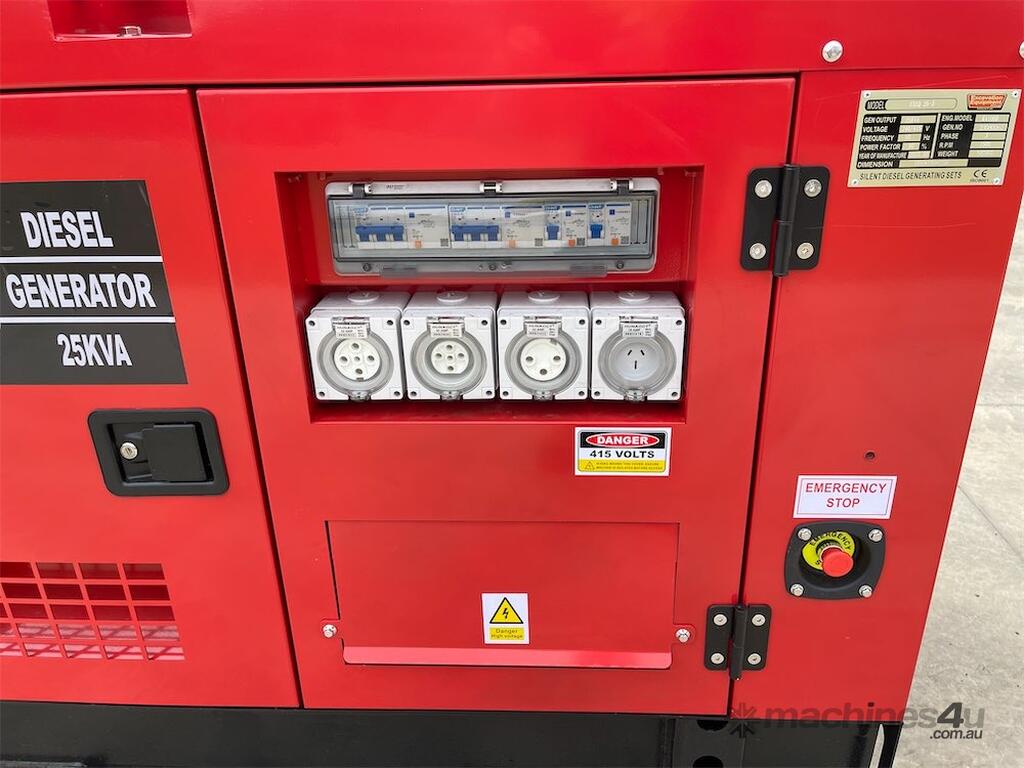 Buy New exeq EXEQ 25KVA Silenced Diesel Generator Generator in