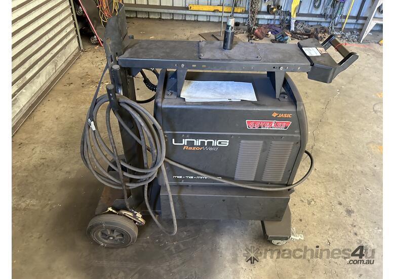Used jasic Jasic Unimig Razorweld 350 Welder and Wire Feeder Welding