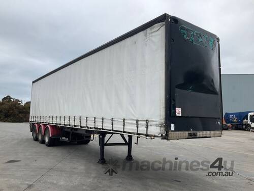 1997 Freighter ST3 Tri Axle Flat Top Curtainside B Trailer