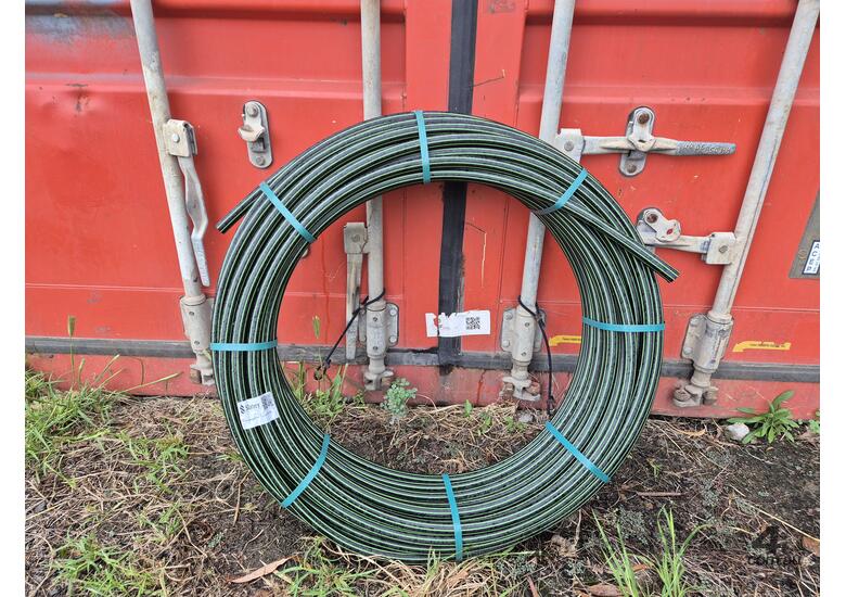 Used Green Stripe Poly Pipe Irrigation Pipe in , Listed on Machines4u