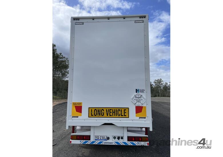 caption 2022 Vawdrey 34 Pallet Drop Deck B Double Curtainsider Combination