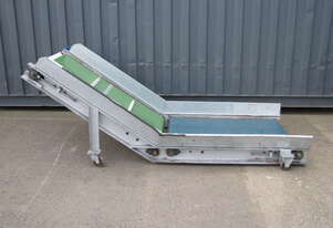 Incline Motorised Belt Conveyor - 2.5m long
