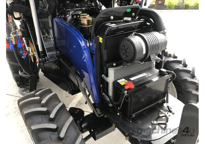 caption TANNERTRACK - LOVOL M604 55HP 4WD Cabin Tractor