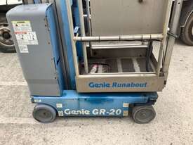 2014 Genie GR-20 Electric Manlift - picture2' - Click to enlarge