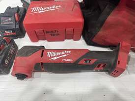 Tool Bag with Miscellaneous Milwaukee Tools/Equipment (Ex-Council) - picture1' - Click to enlarge