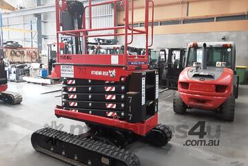 Biondo - Athena Tracked Bi Levelling Scissor lift - 13HP Honda 220v generator - 8m height