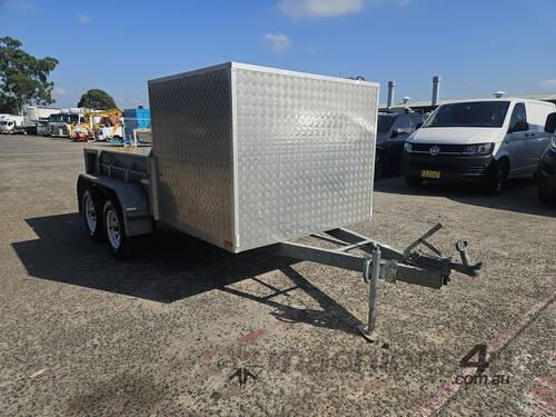 2015 AGSR 7x5 Trailer Fitted With Toro Motor Mixer & Contents