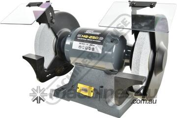 Industrial Bench Grinder HG-250 250mm Fine & Coarse Wheels 0.9kW - 1.2HP Motor Power
