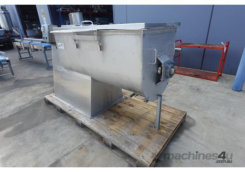 Paddle Mixer, 400Lt, 1490mm L x 600mm W x 690mm H