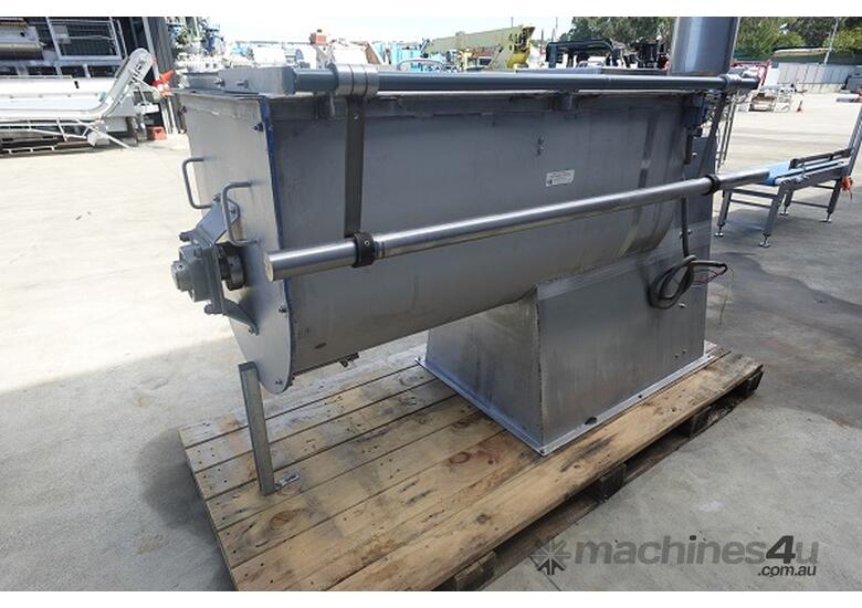 Paddle Mixer, 400Lt, 1490mm L x 600mm W x 690mm H