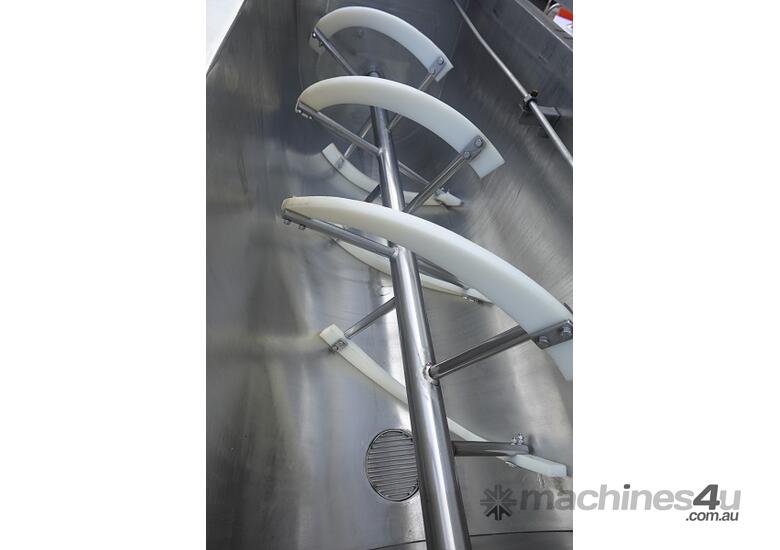 Paddle Mixer, 400Lt, 1490mm L x 600mm W x 690mm H