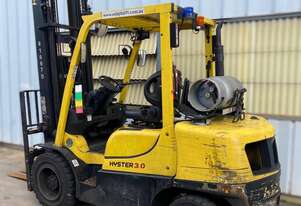 Hyster 3.0T LPG counterbalance forklift. Hyster 3.0T LPG counterbalance forklift.