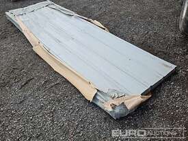 Unused Captok Structural Steel Qty (100 of) Sheets Galvalume Steel Siding Roofing  - picture0' - Click to enlarge