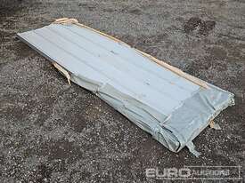 Unused Captok Structural Steel Qty (100 of) Sheets Galvalume Steel Siding Roofing  - picture2' - Click to enlarge