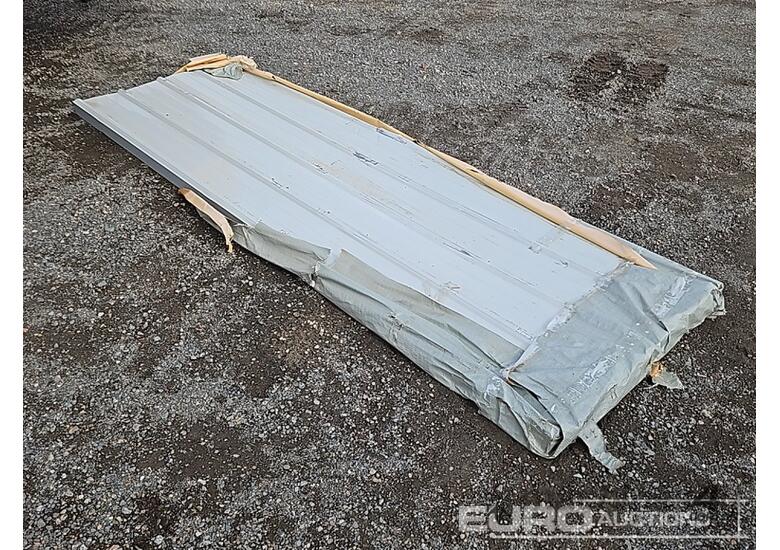 caption Unused Captok Structural Steel Qty (100 of) Sheets Galvalume Steel Siding Roofing