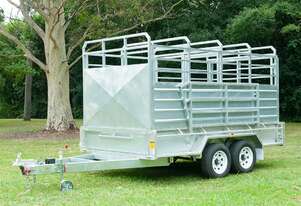 12x6 Livestock/Cattle Trailer 3500kg ATM with Side Rails and Ramps