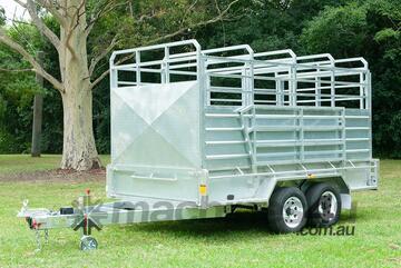 12x6 Livestock/Cattle Trailer 3500kg ATM with Side Rails and Ramps