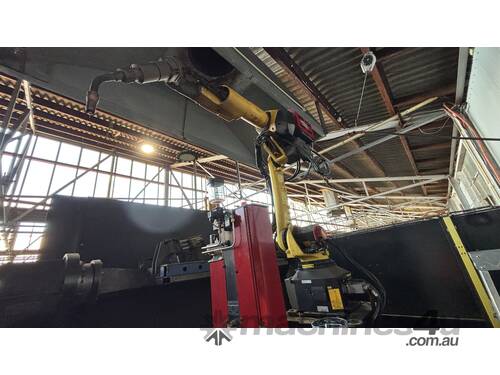 caption Ferris Wheel Setup Welding Robot