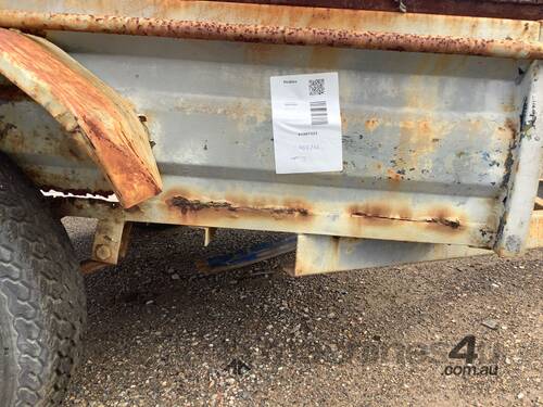 caption Unbranded Single Axle Box Trailer