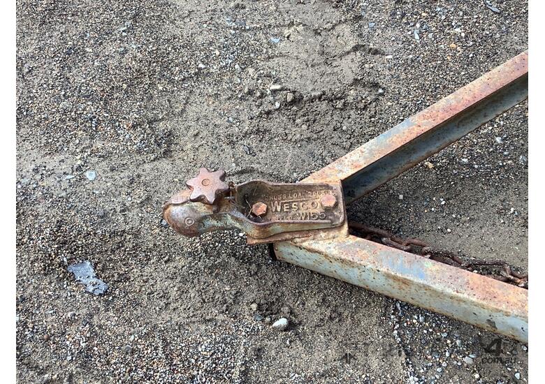 caption Unbranded Single Axle Box Trailer