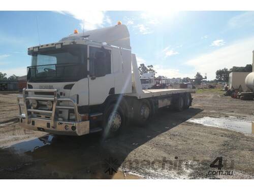 caption Scania Tilt Tray