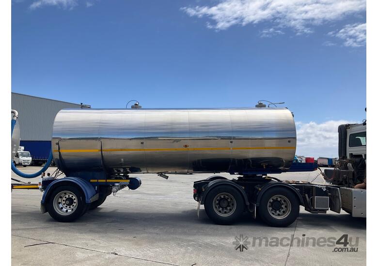 caption 2015 Byford Single Axle Trailer Single Axle Tank Trailer