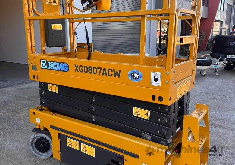 New XCMG 19FT Electric Scissor Lift